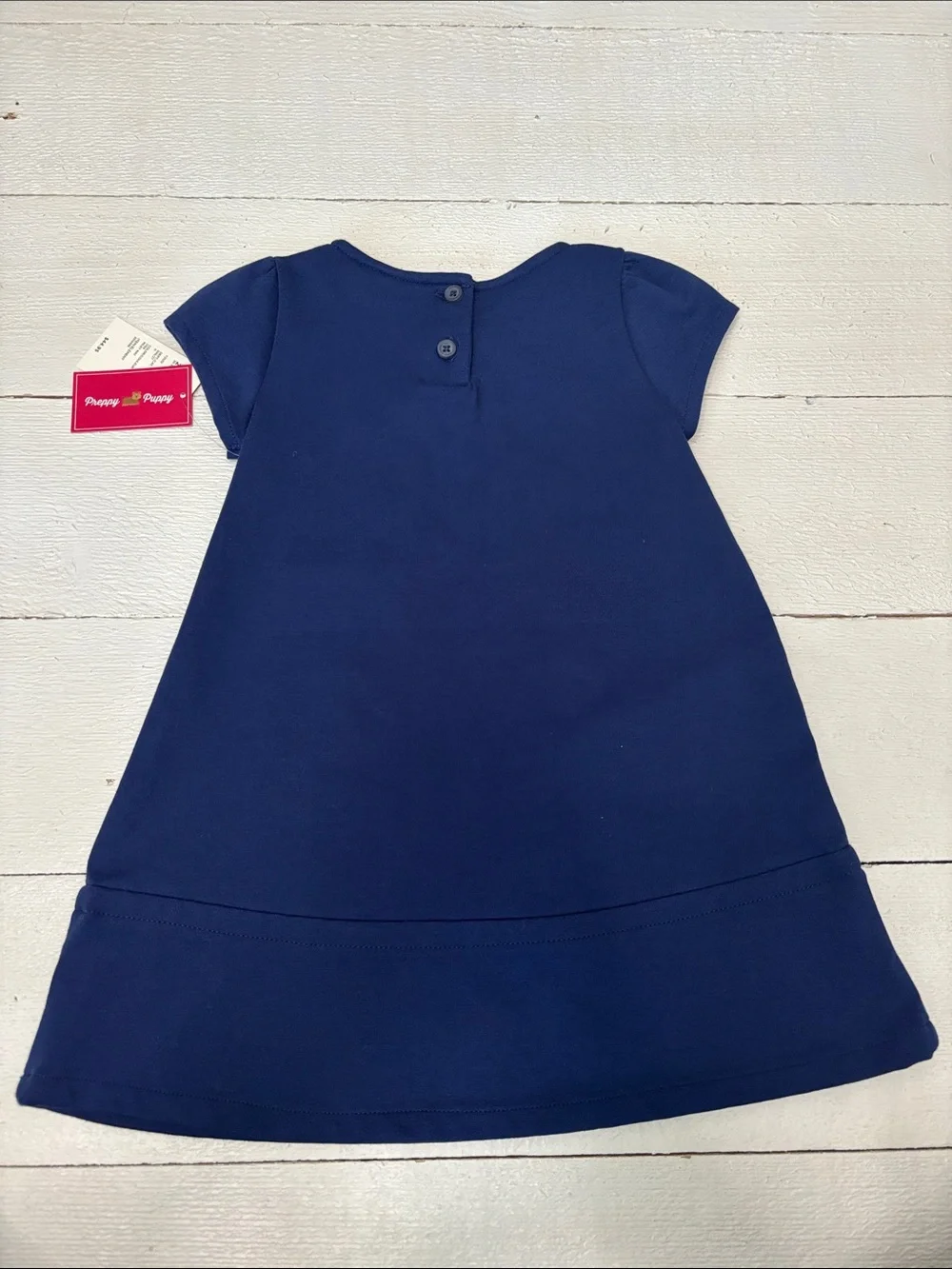 Gymboree Navy Dress with Scallop Detail 2T NWT